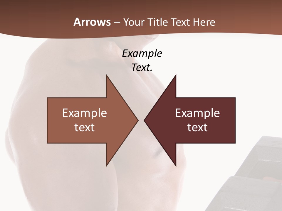 Weightlifting Wellbeing Hat PowerPoint Template