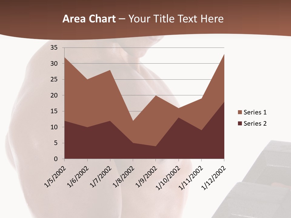 Weightlifting Wellbeing Hat PowerPoint Template