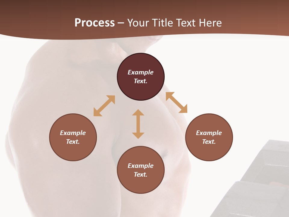 Weightlifting Wellbeing Hat PowerPoint Template
