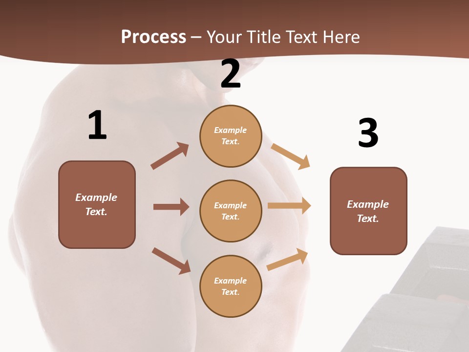 Weightlifting Wellbeing Hat PowerPoint Template
