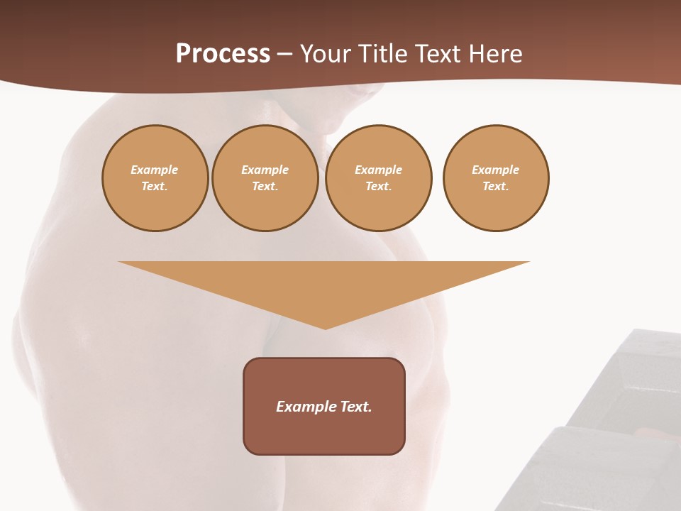 Weightlifting Wellbeing Hat PowerPoint Template