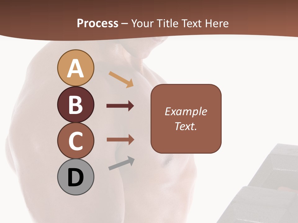 Weightlifting Wellbeing Hat PowerPoint Template