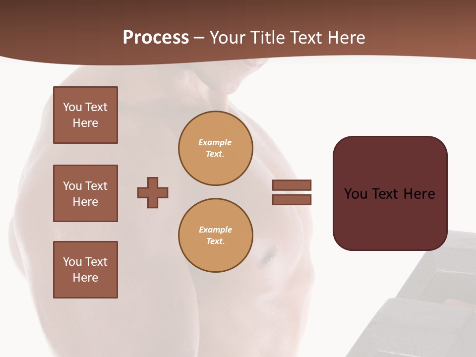 Weightlifting Wellbeing Hat PowerPoint Template
