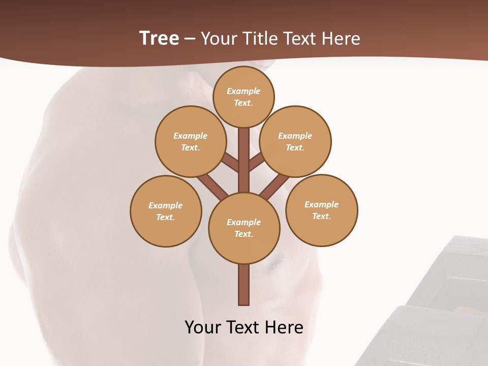 Weightlifting Wellbeing Hat PowerPoint Template