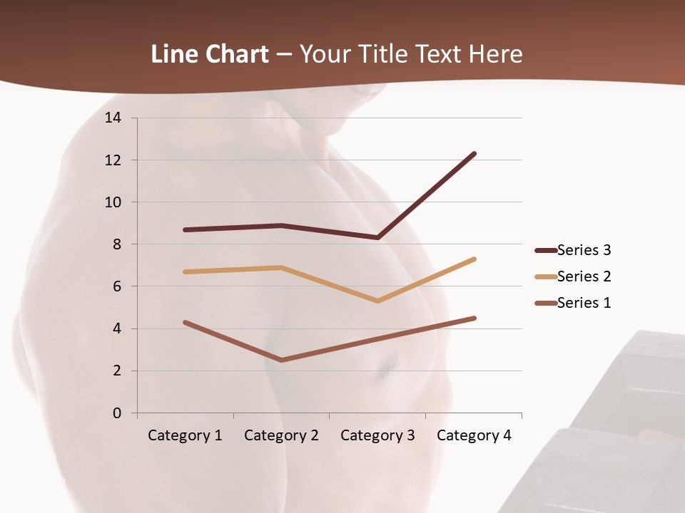 Weightlifting Wellbeing Hat PowerPoint Template