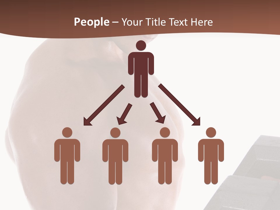 Weightlifting Wellbeing Hat PowerPoint Template