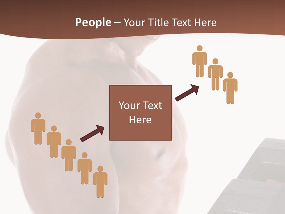 Weightlifting Wellbeing Hat PowerPoint Template