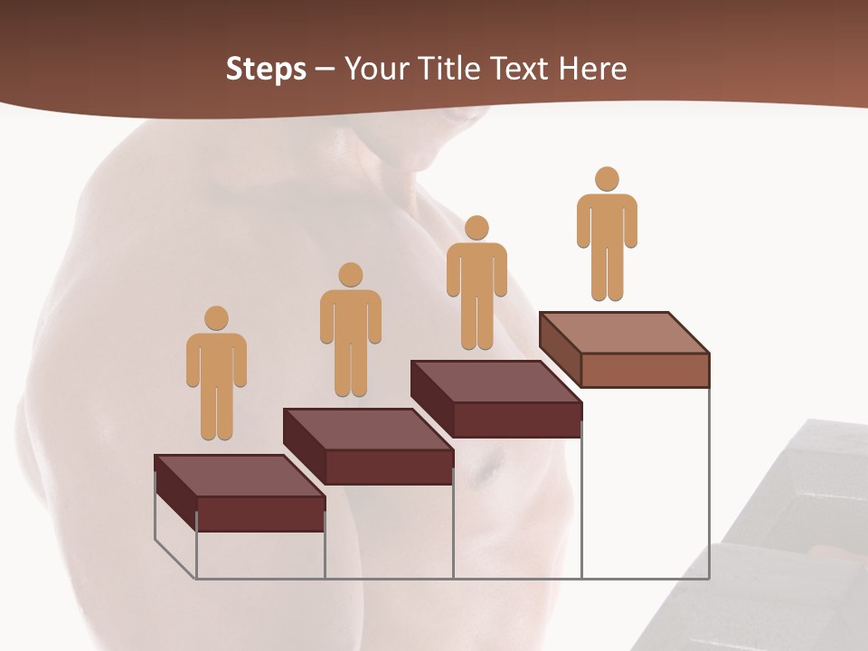 Weightlifting Wellbeing Hat PowerPoint Template