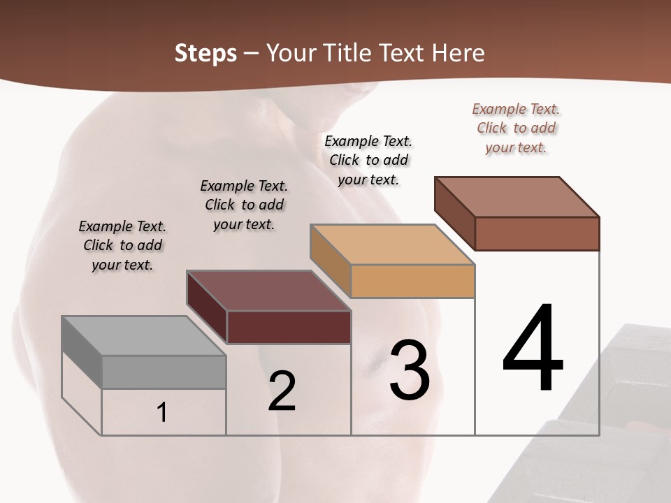 Weightlifting Wellbeing Hat PowerPoint Template