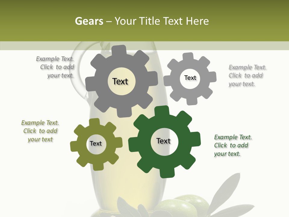 Ingredient Liquid Yellow PowerPoint Template