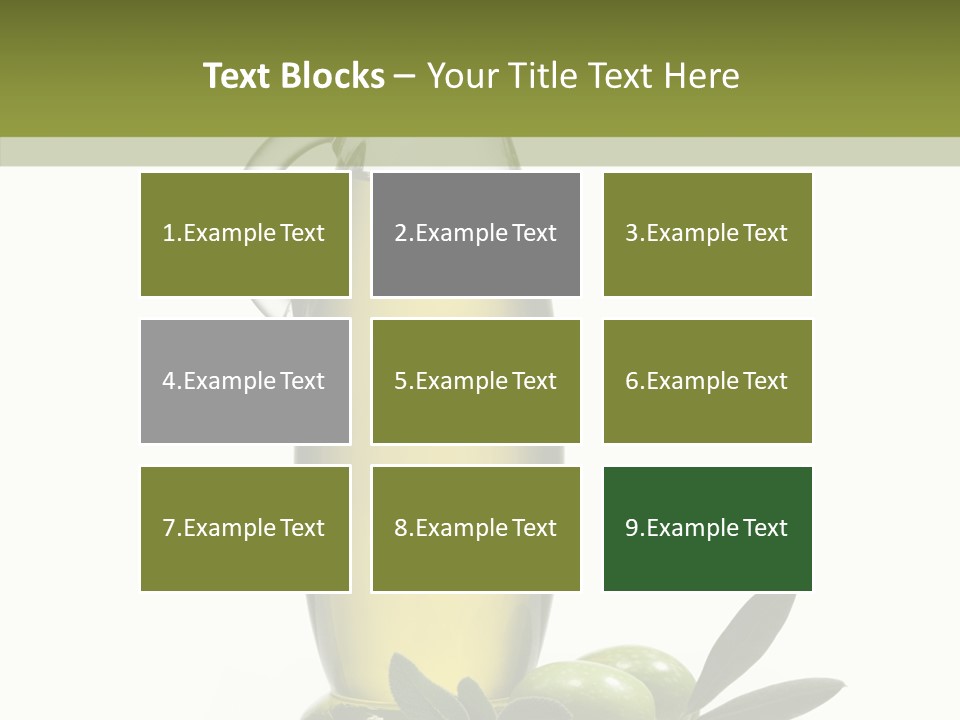 Ingredient Liquid Yellow PowerPoint Template