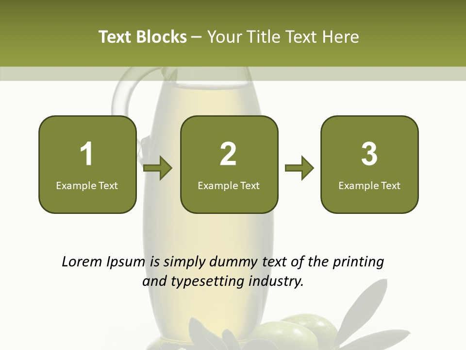 Ingredient Liquid Yellow PowerPoint Template