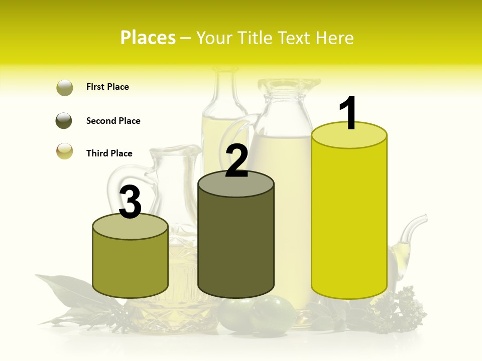 Isolated Virgin Tree PowerPoint Template