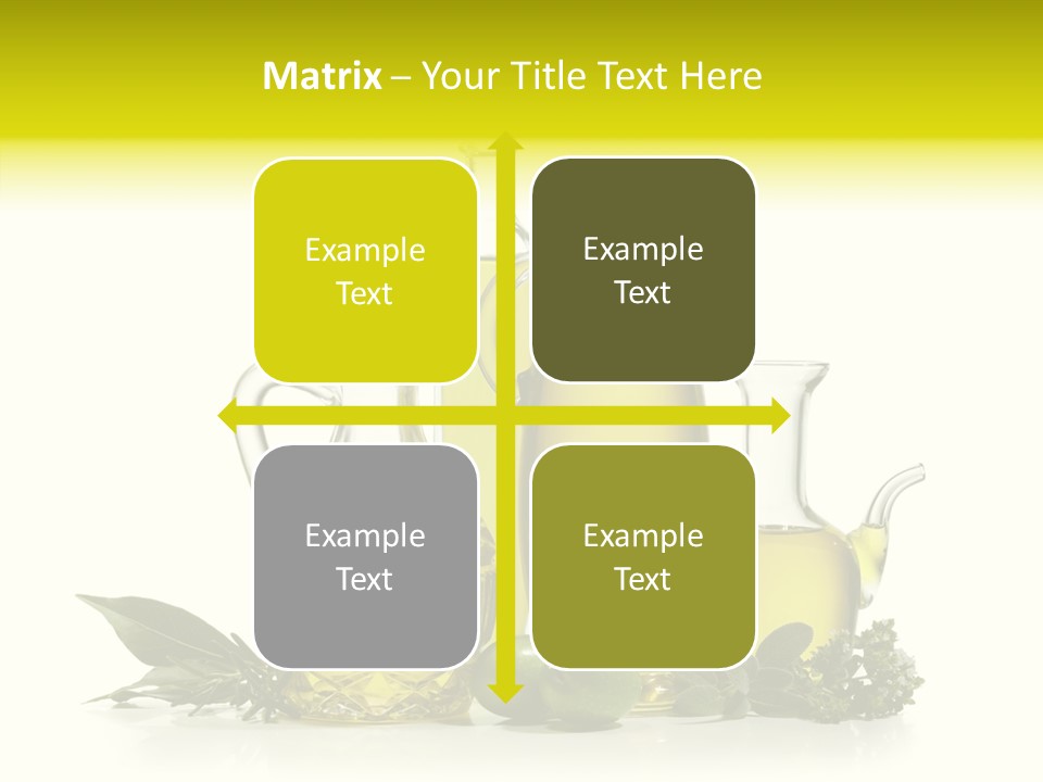 Isolated Virgin Tree PowerPoint Template