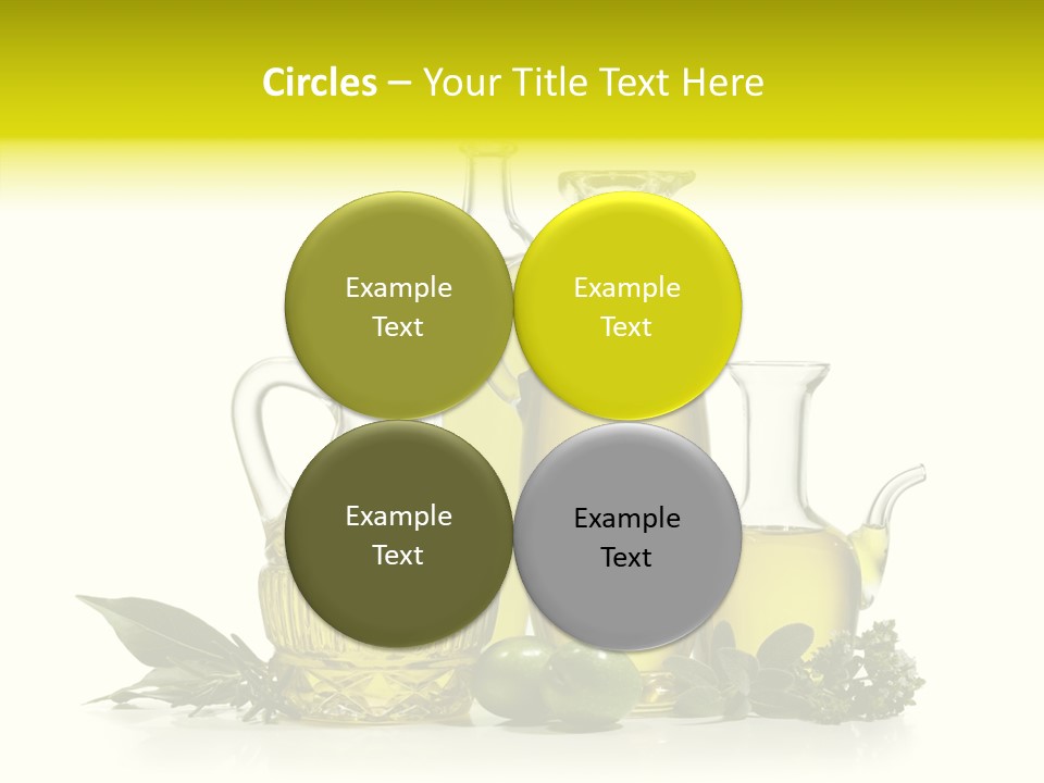 Isolated Virgin Tree PowerPoint Template