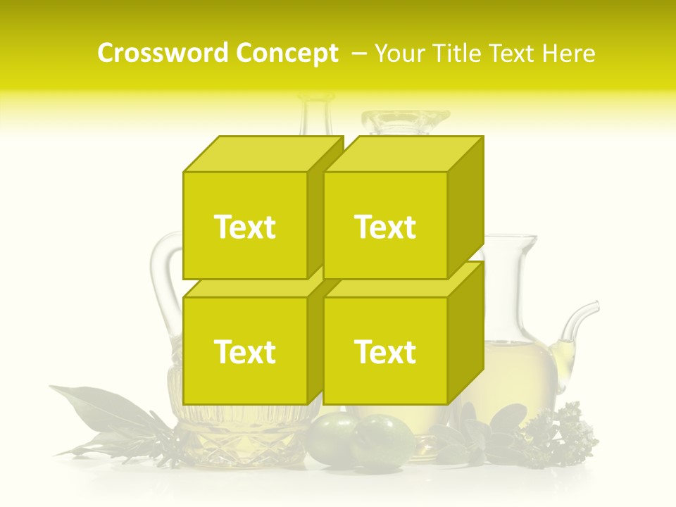 Isolated Virgin Tree PowerPoint Template