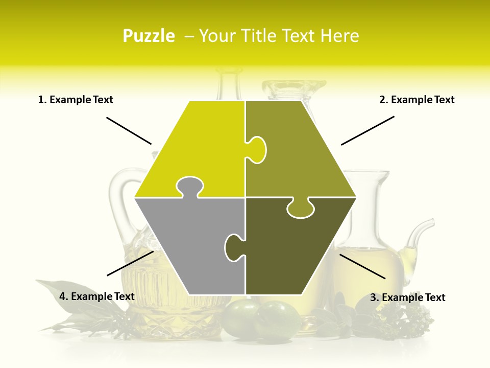 Isolated Virgin Tree PowerPoint Template