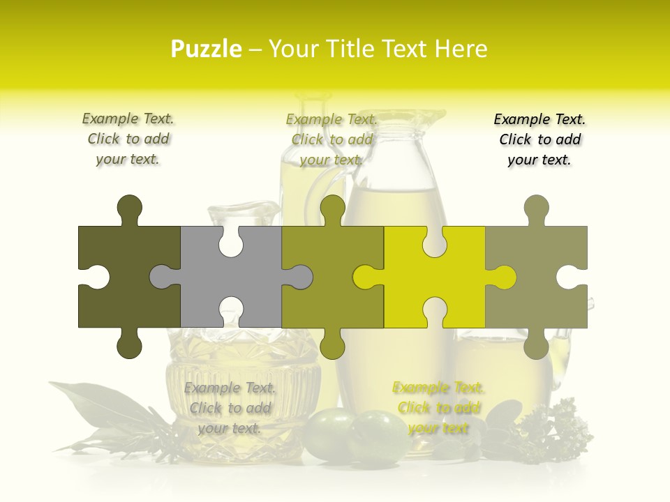 Isolated Virgin Tree PowerPoint Template