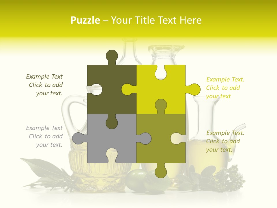 Isolated Virgin Tree PowerPoint Template