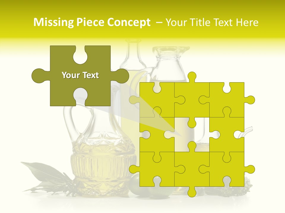 Isolated Virgin Tree PowerPoint Template