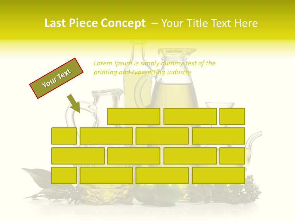 Isolated Virgin Tree PowerPoint Template