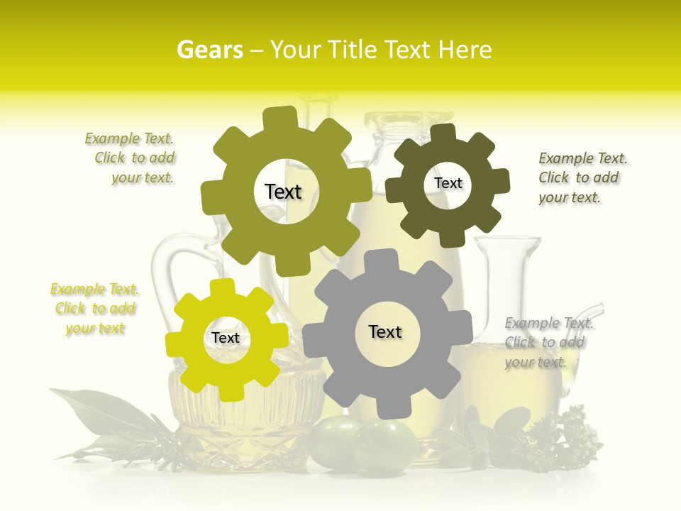 Isolated Virgin Tree PowerPoint Template