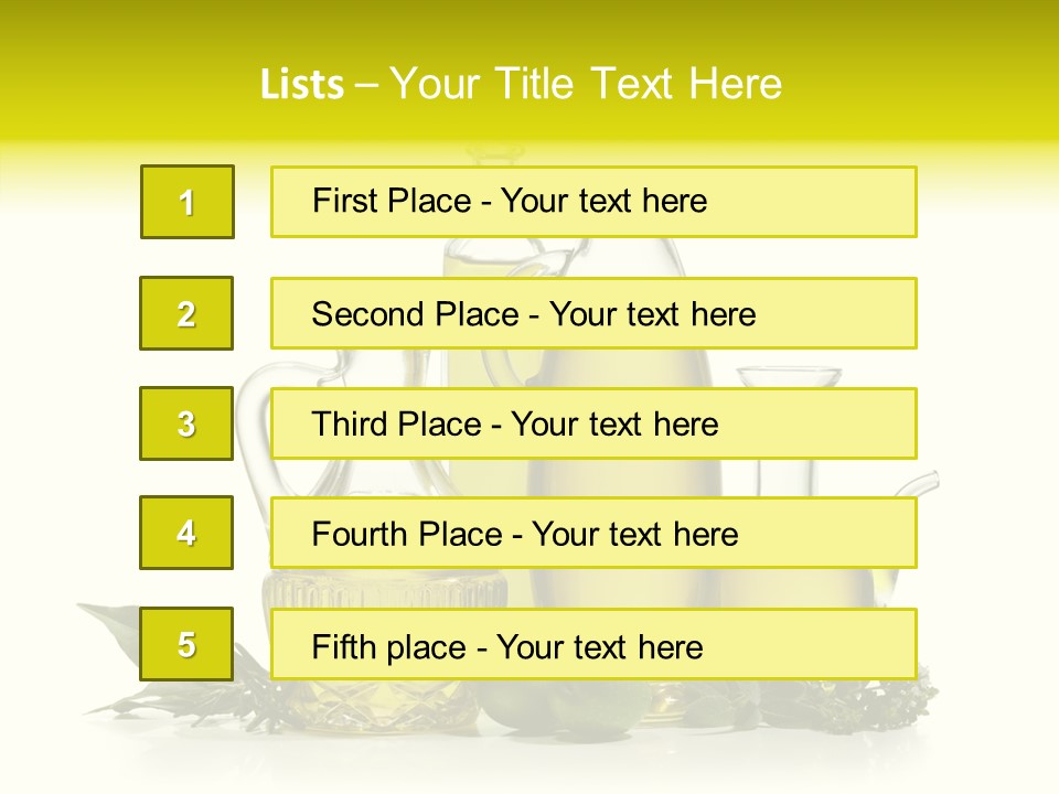 Isolated Virgin Tree PowerPoint Template