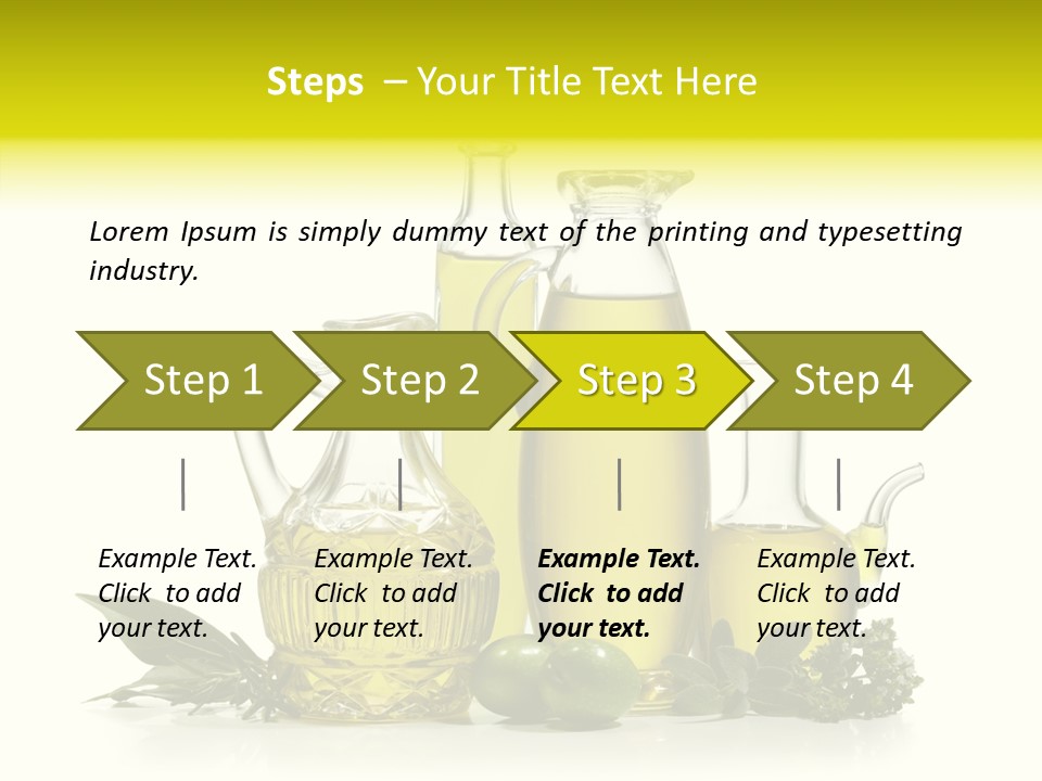 Isolated Virgin Tree PowerPoint Template