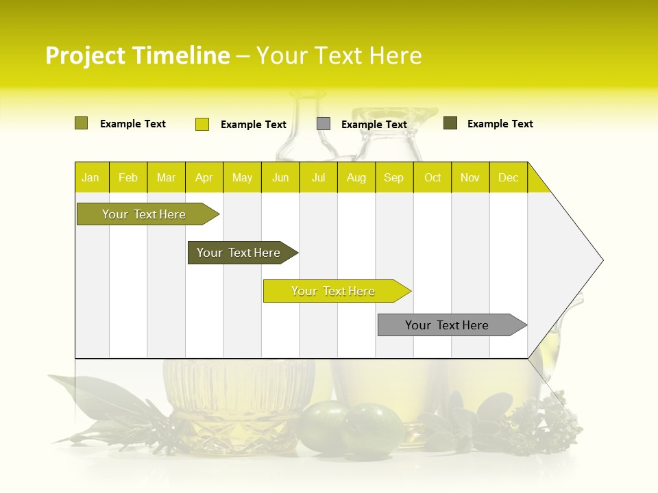 Isolated Virgin Tree PowerPoint Template