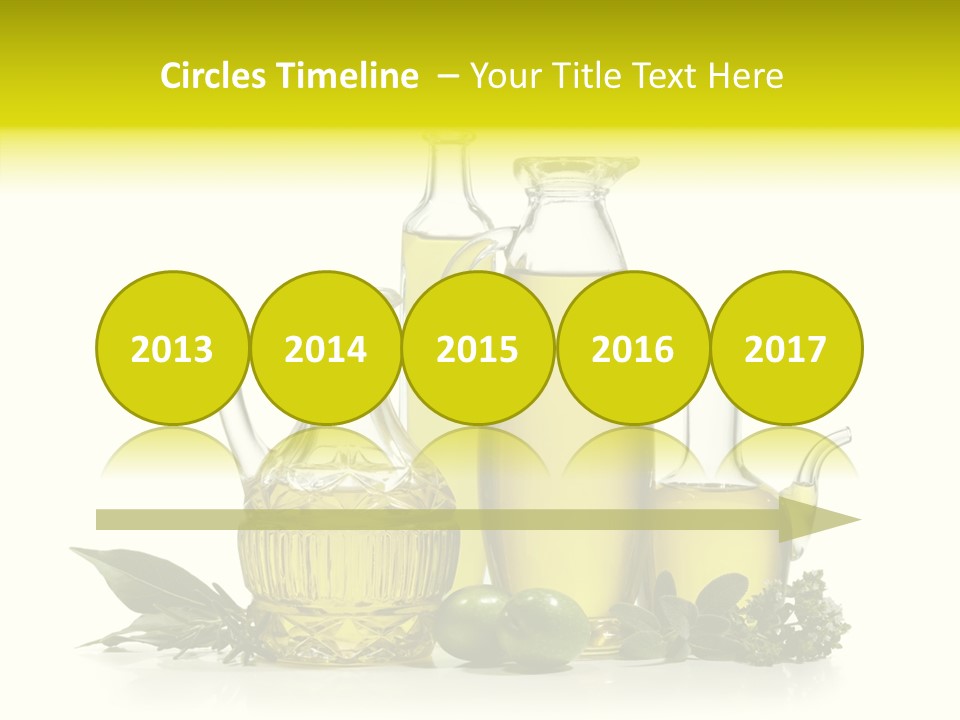 Isolated Virgin Tree PowerPoint Template