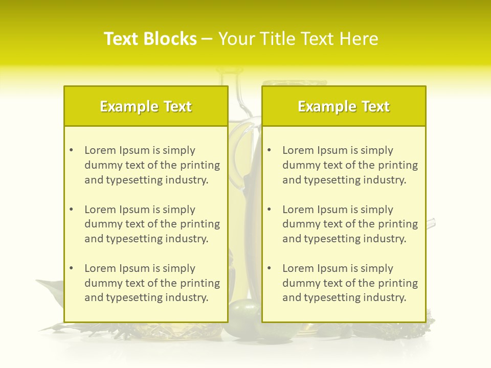 Isolated Virgin Tree PowerPoint Template
