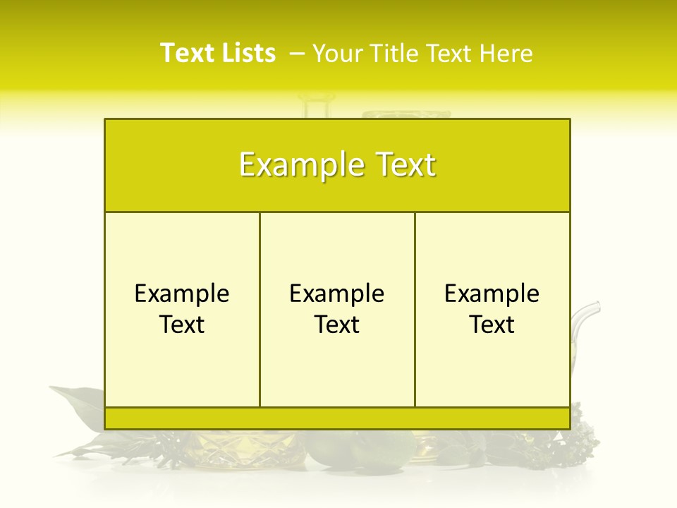 Isolated Virgin Tree PowerPoint Template
