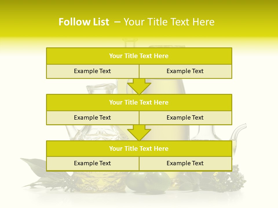 Isolated Virgin Tree PowerPoint Template