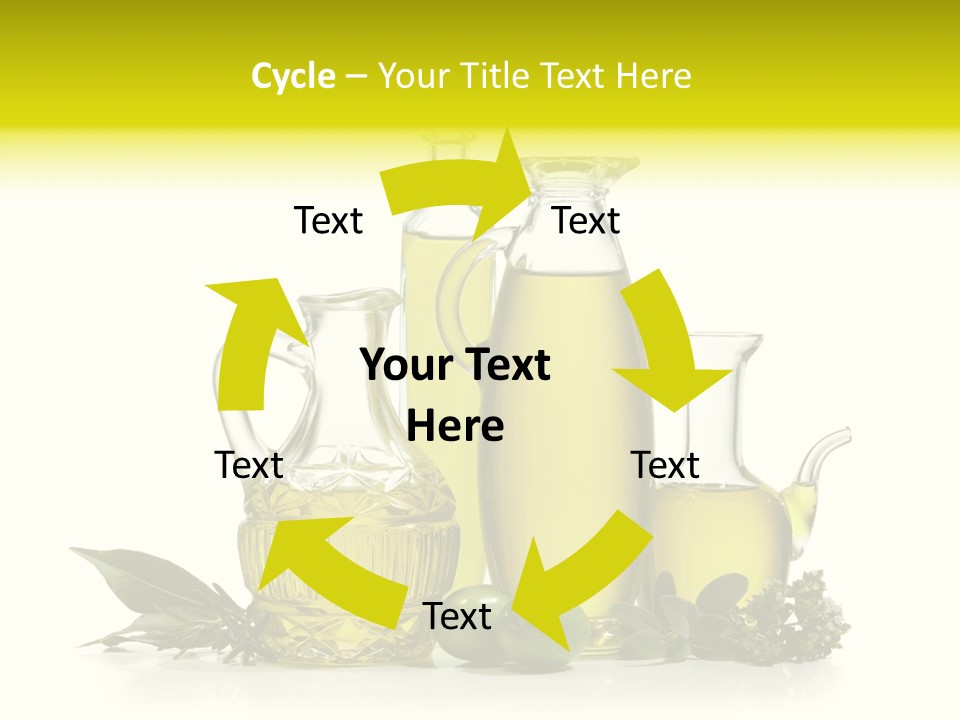 Isolated Virgin Tree PowerPoint Template