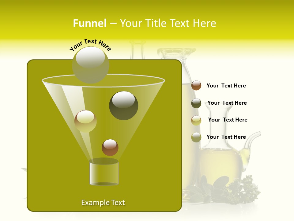 Isolated Virgin Tree PowerPoint Template