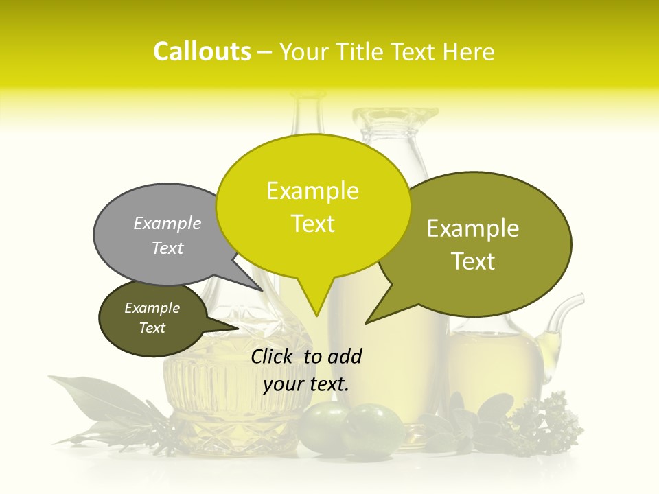 Isolated Virgin Tree PowerPoint Template
