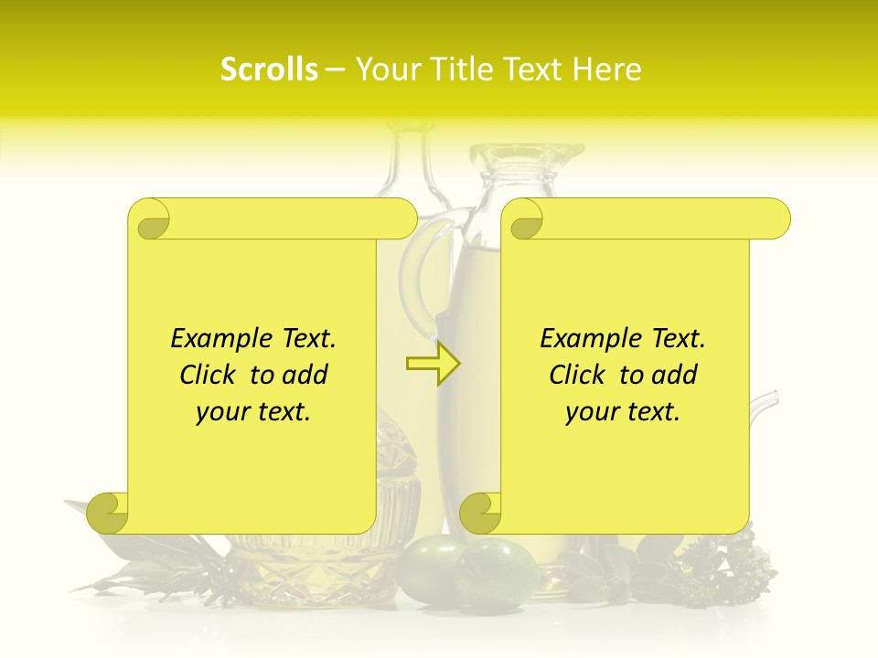 Isolated Virgin Tree PowerPoint Template