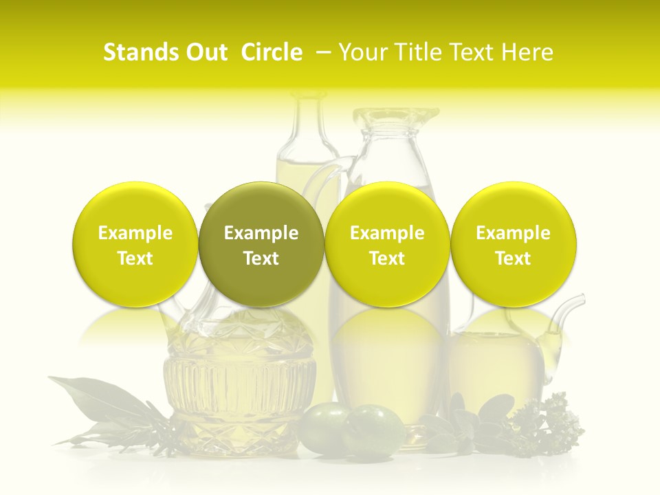 Isolated Virgin Tree PowerPoint Template