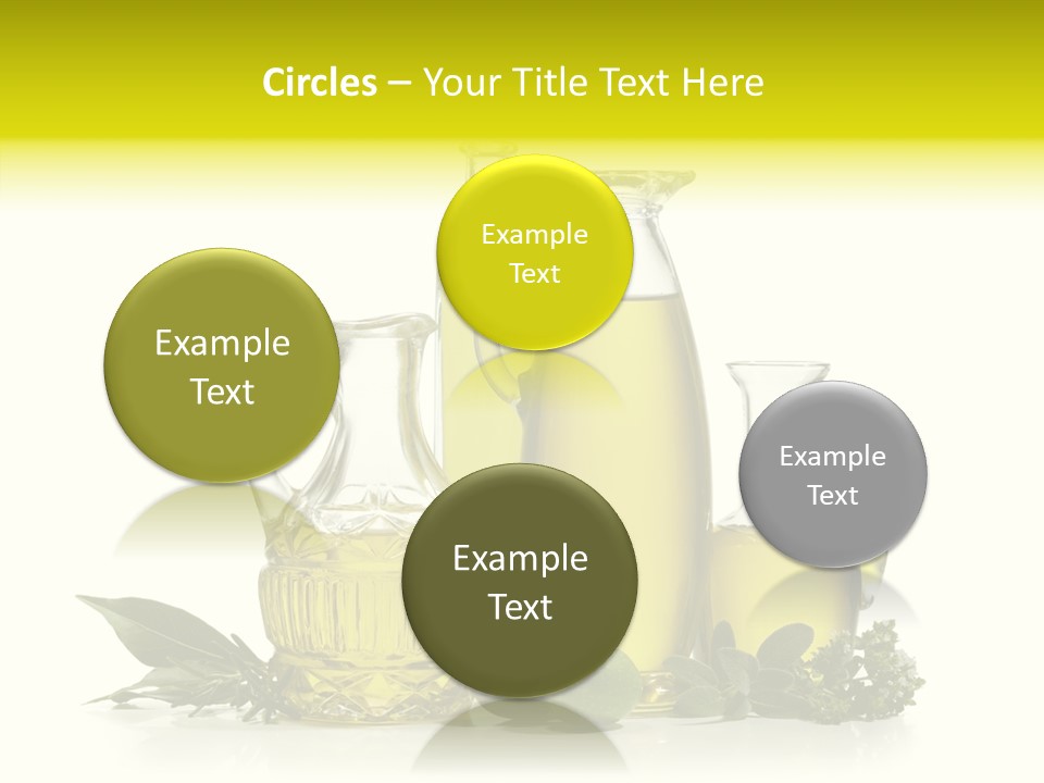 Isolated Virgin Tree PowerPoint Template