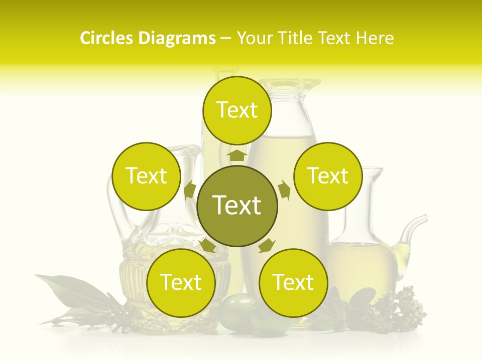 Isolated Virgin Tree PowerPoint Template