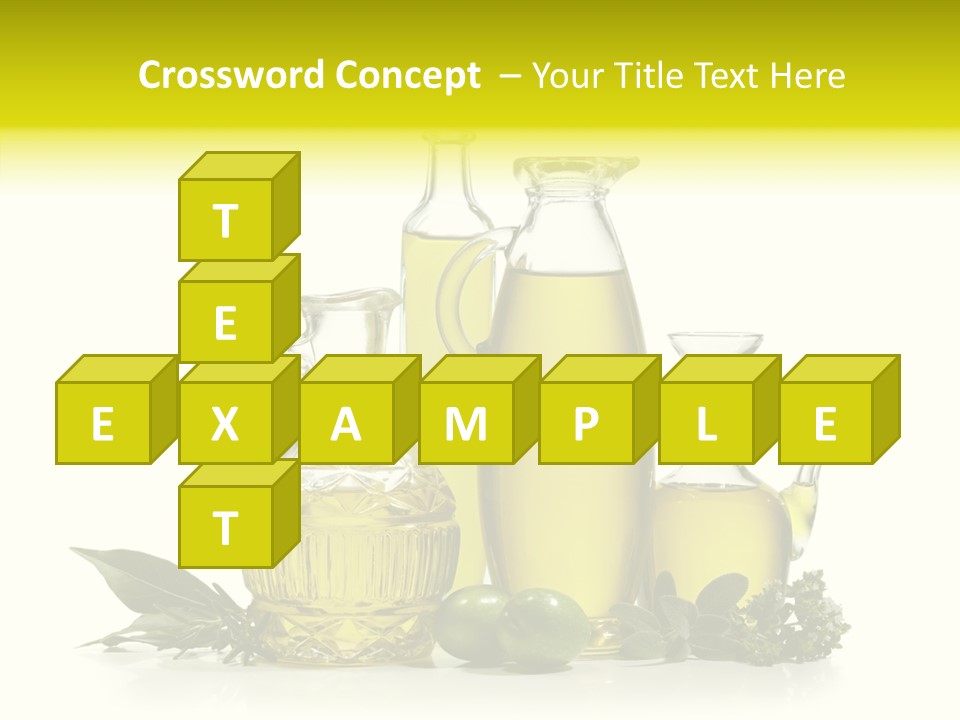 Isolated Virgin Tree PowerPoint Template