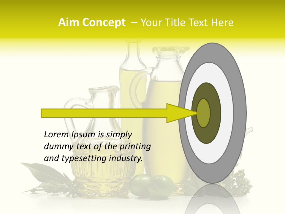 Isolated Virgin Tree PowerPoint Template