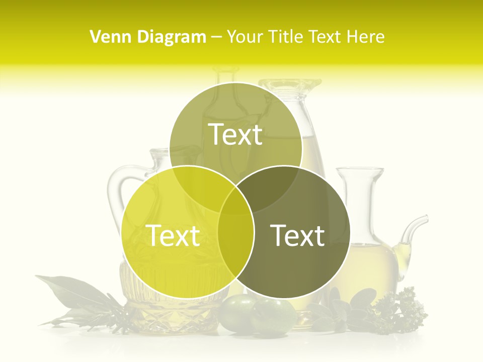 Isolated Virgin Tree PowerPoint Template