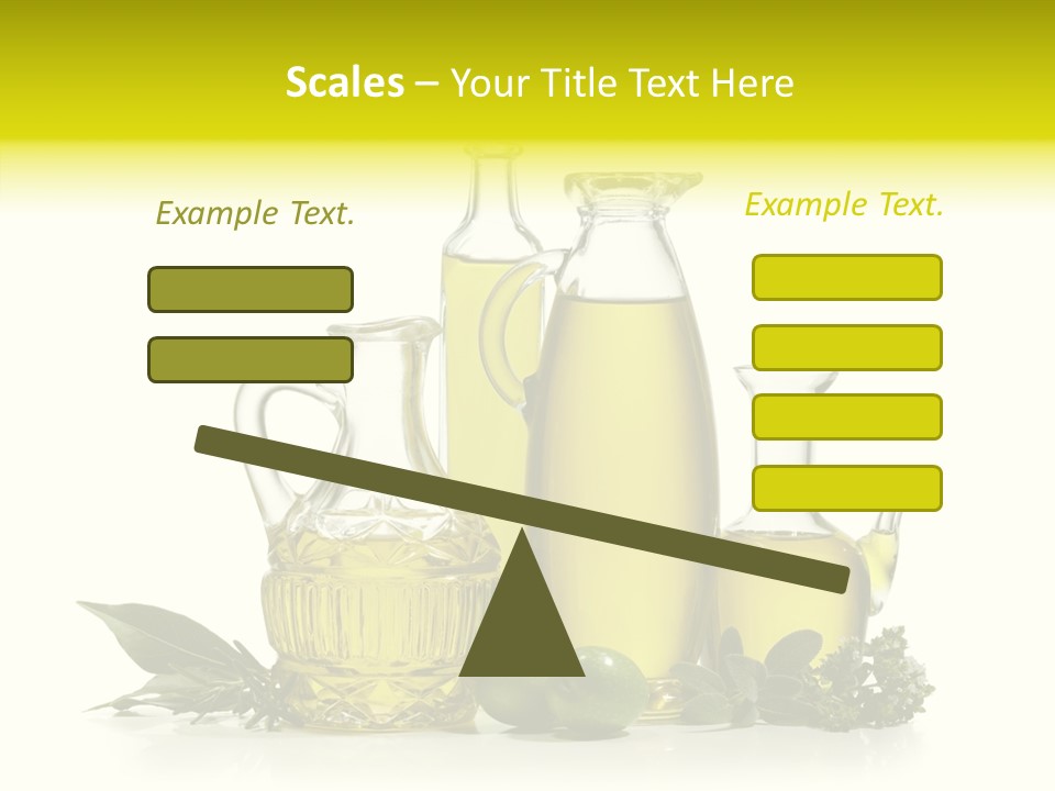 Isolated Virgin Tree PowerPoint Template