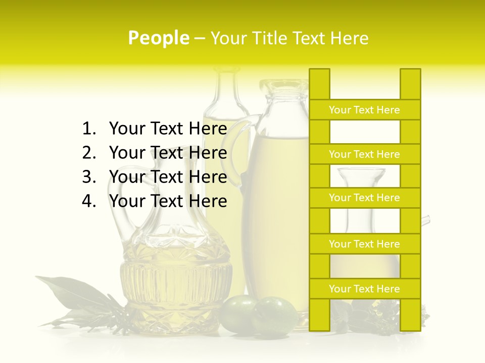 Isolated Virgin Tree PowerPoint Template