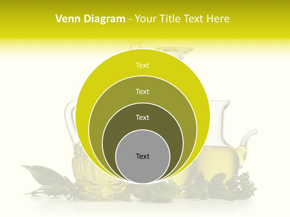 Isolated Virgin Tree PowerPoint Template