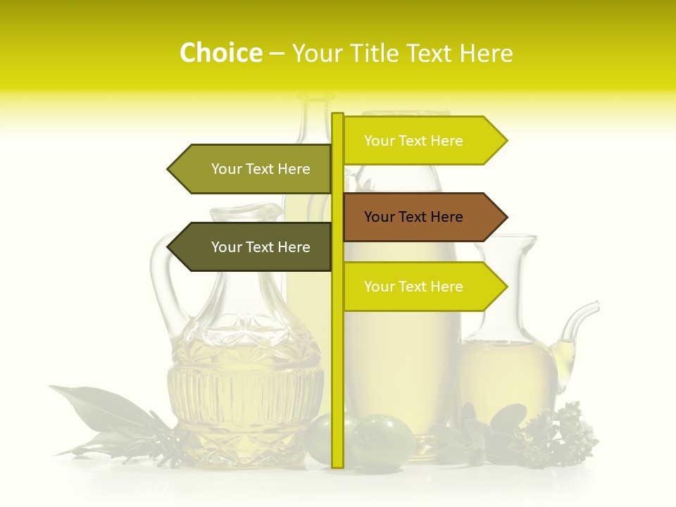 Isolated Virgin Tree PowerPoint Template