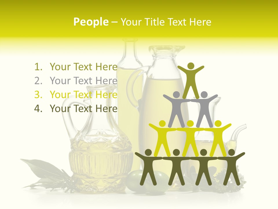 Isolated Virgin Tree PowerPoint Template