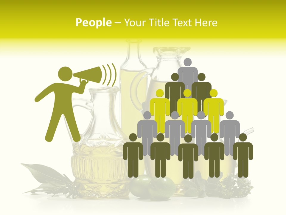 Isolated Virgin Tree PowerPoint Template