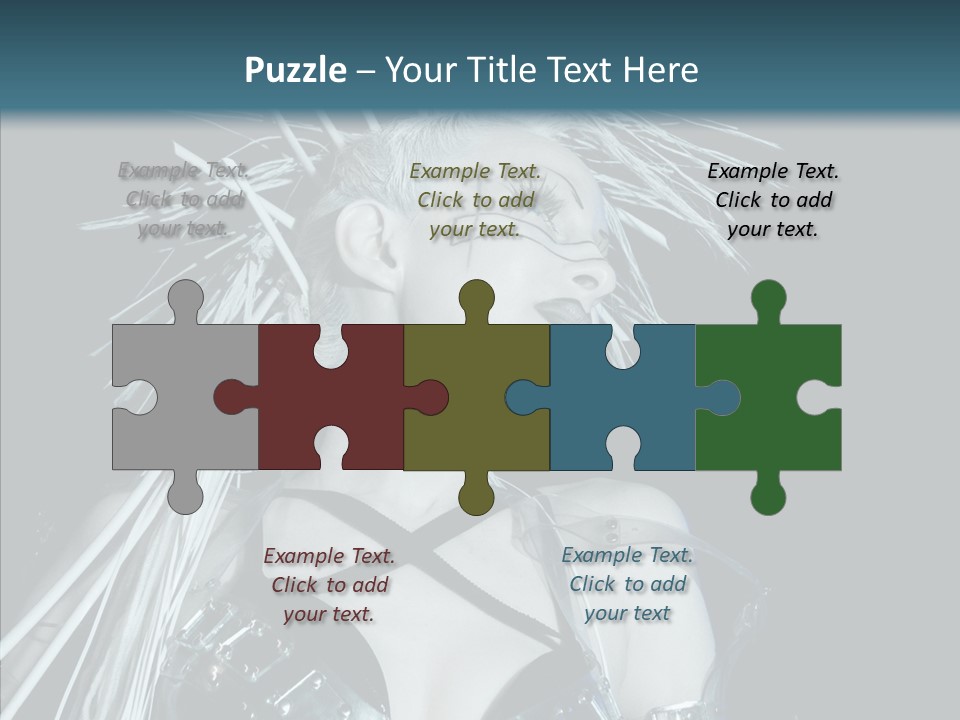 Happy Chair People PowerPoint Template